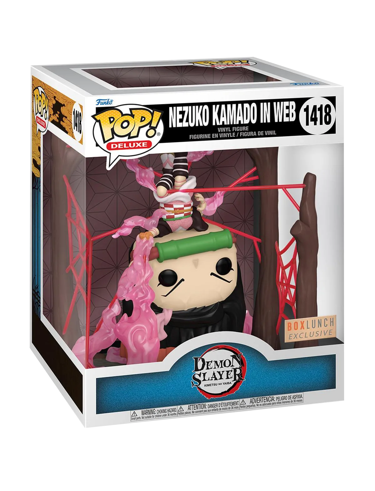 Funko Pop! Demon Slayer Nezuko Kamado in Web (GITD)
