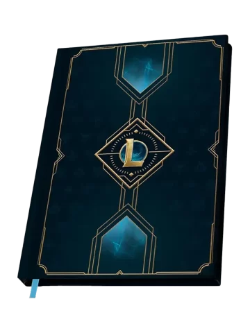 League of Legends Hextech Logo Hardcover Notebook