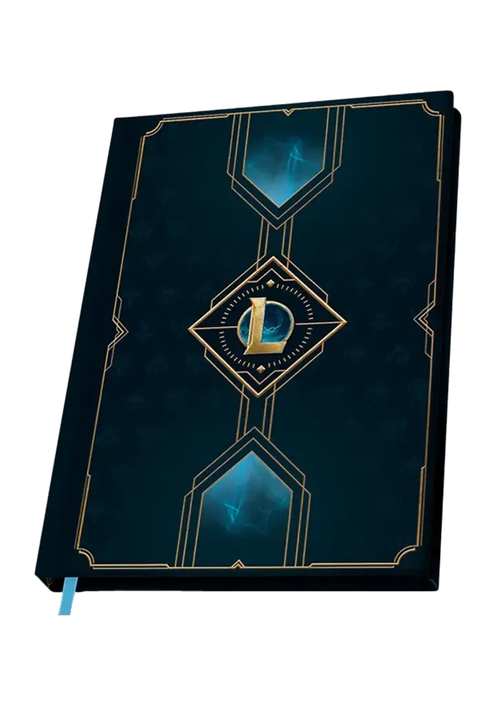 League of Legends Hextech Logo Hardcover Notebook