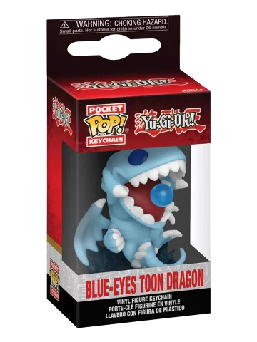 Funko Pop! Keychain Yu-Gi-Oh Blue-Eyes Toon Dragon(Special Edition)