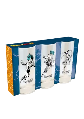 DRAGON BALL SUPER 3 Glass Set Box