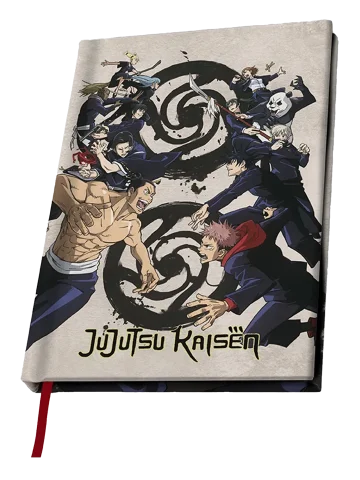 Jujutsu Kaisen – A5 Notebook Tokyo vs Kyoto Front