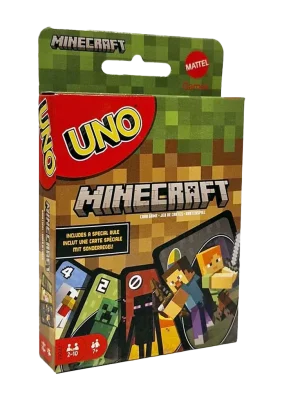 Minecraft UNO Card Game Box New