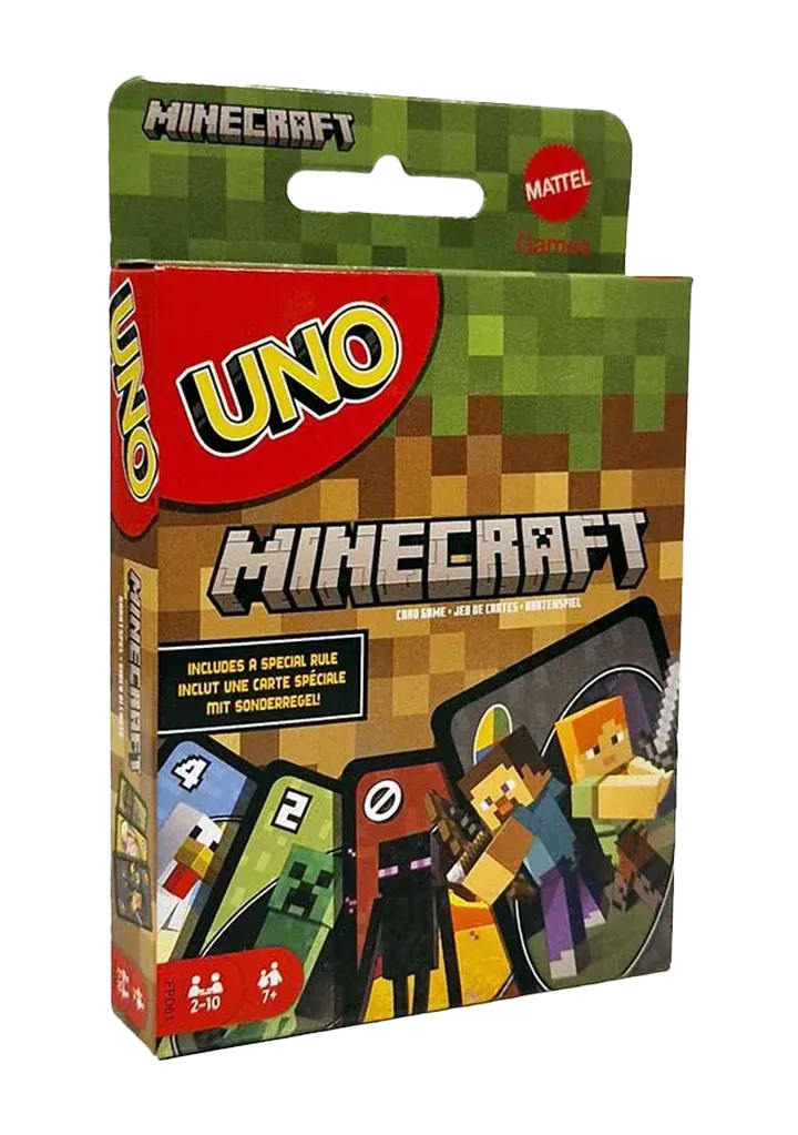 Minecraft UNO Card Game Box New